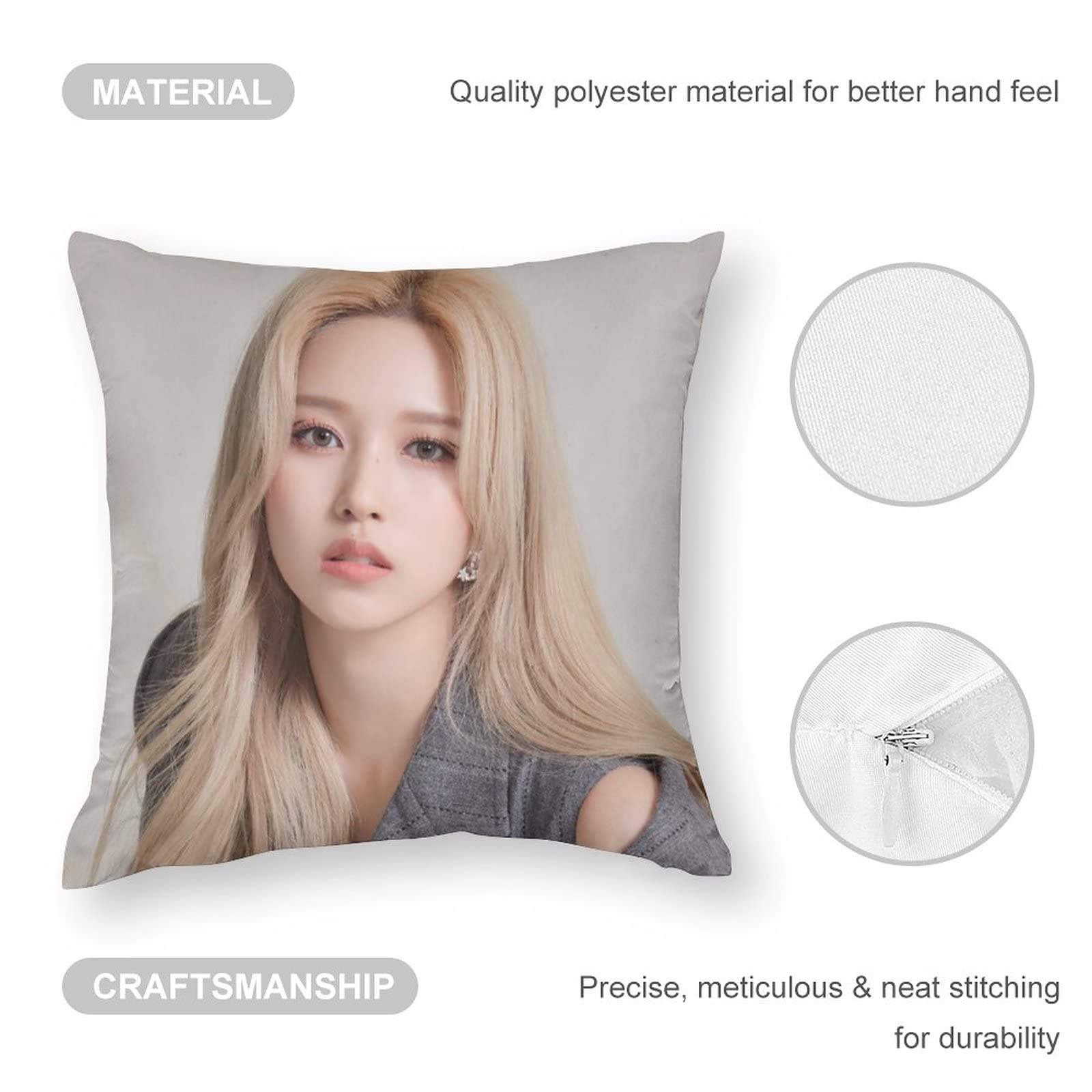 TWICE LIGHTS MIGUN CUSHION ミナ クッション Amazon｜TWICE ミナ 抱き枕 クッションカバー 腰枕 抱きまくら